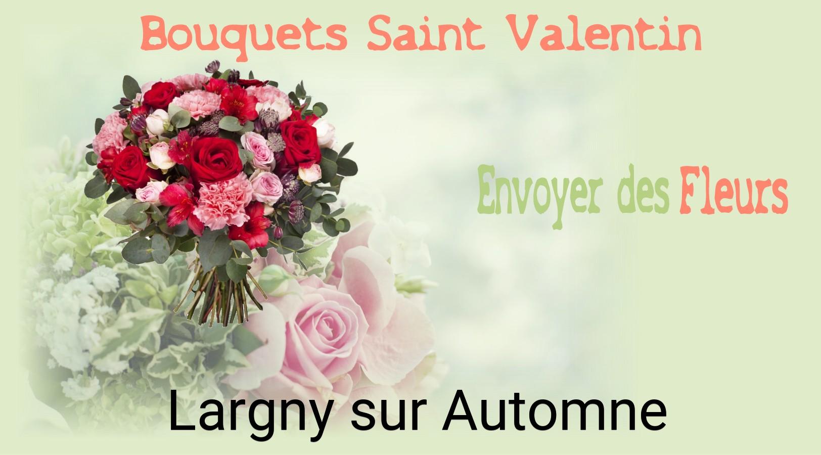 Roses de Saint-Valentin livrées à Largny-sur-Automne